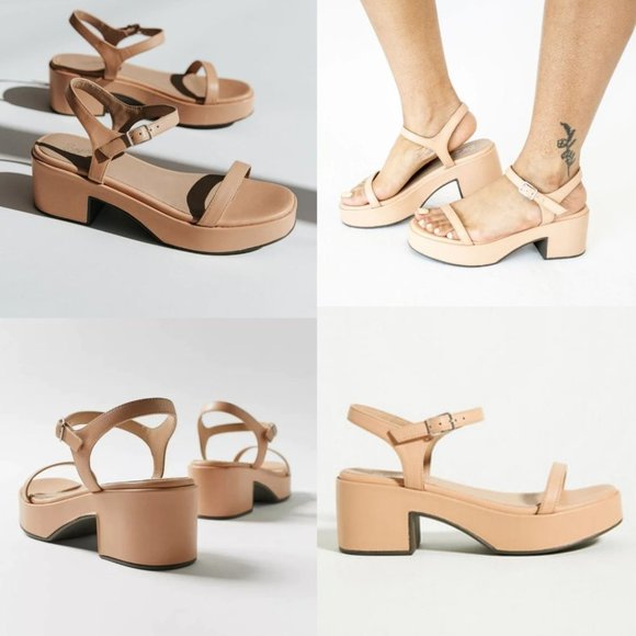 Anthropologie Seychelles Rest Assured Heeled Sandals Size 6 NWOT $119 - Picture 4 of 12